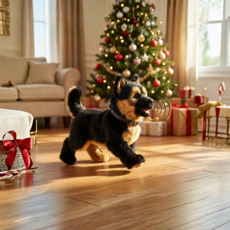 Interactive Robot Puppy with Realistic Movements for Playful Fun