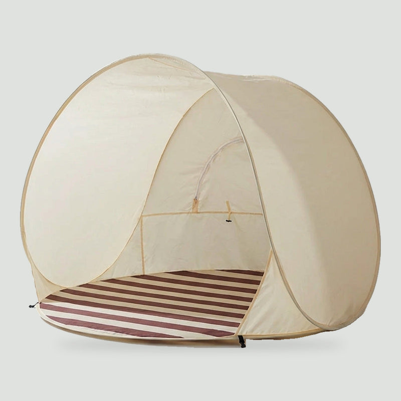 Instant Pop-Up Beach Tent with Ventilated Shade Design