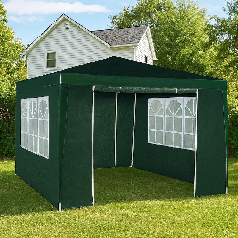 Pop-Up Gazebo with Side Panels for Garden Parties and Outdoor Events