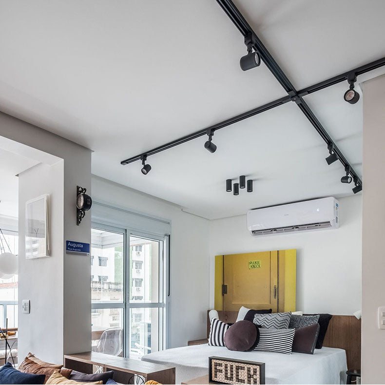 Track Lighting Rails and Connectors for LED Spotlights