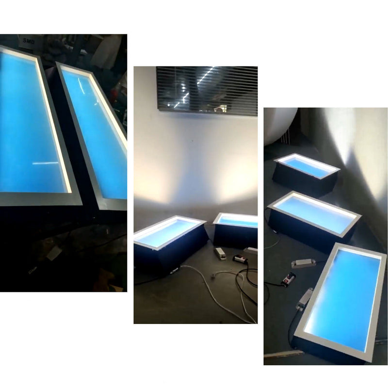 Smart LED Sky Ceiling Light for Simulated Daylight in Modern Rooms