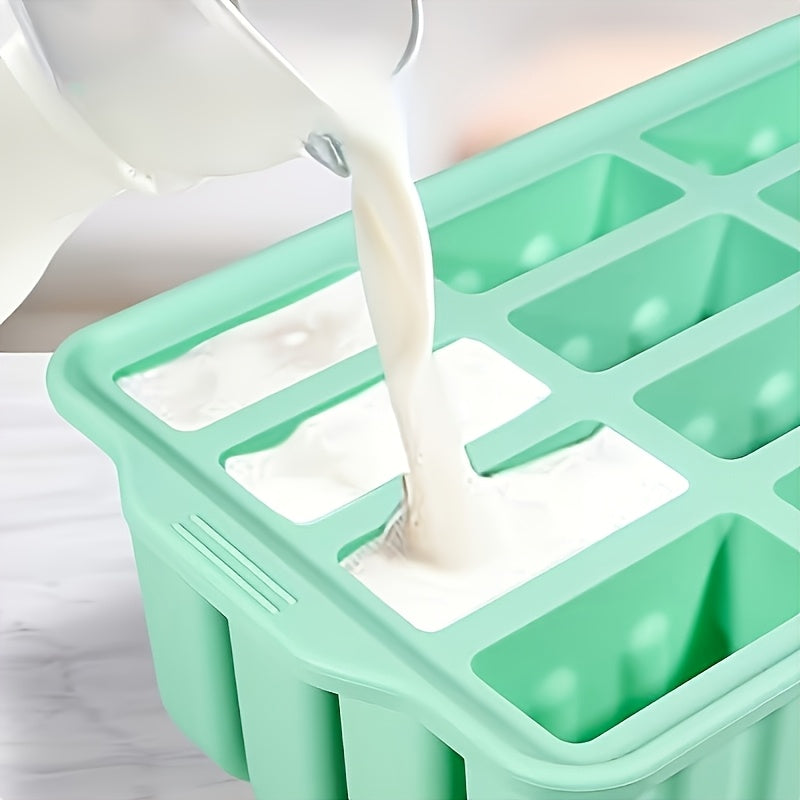 Silicone Ice Mould for Homemade Ice Lollies and Frozen Snacks
