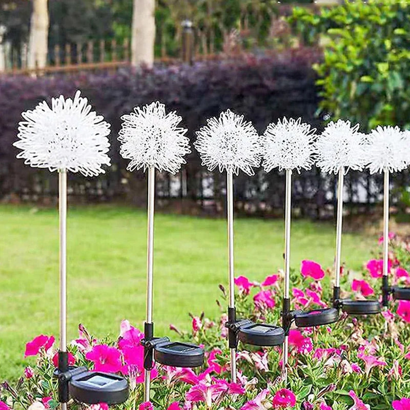 Solar Dandelion Garden Lights – Set of 2