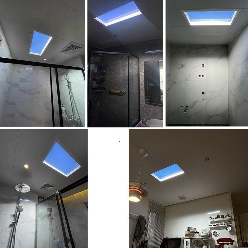 Smart LED Sky Ceiling Light for Simulated Daylight in Modern Rooms