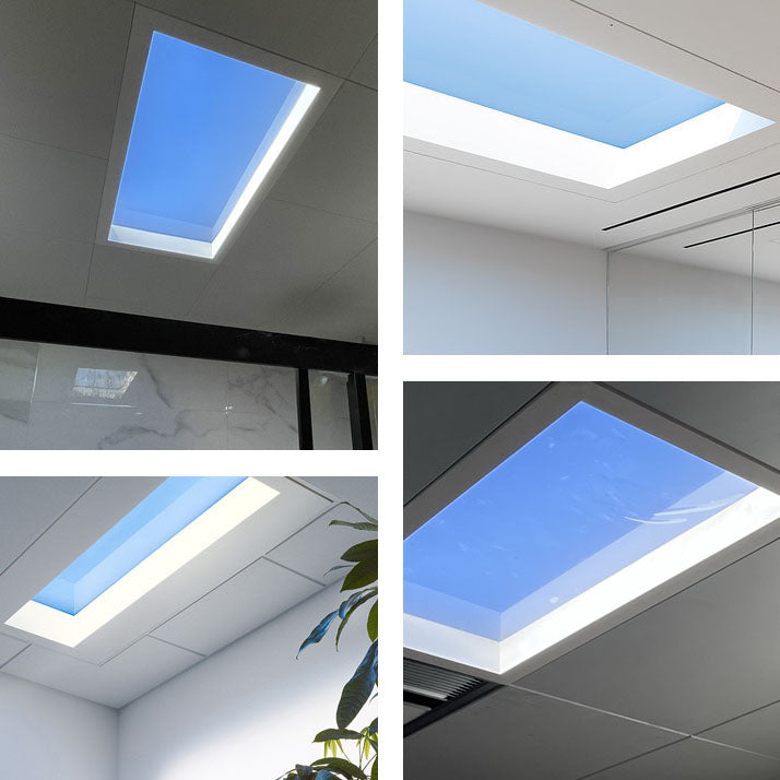 Smart LED Sky Ceiling Light for Simulated Daylight in Modern Rooms