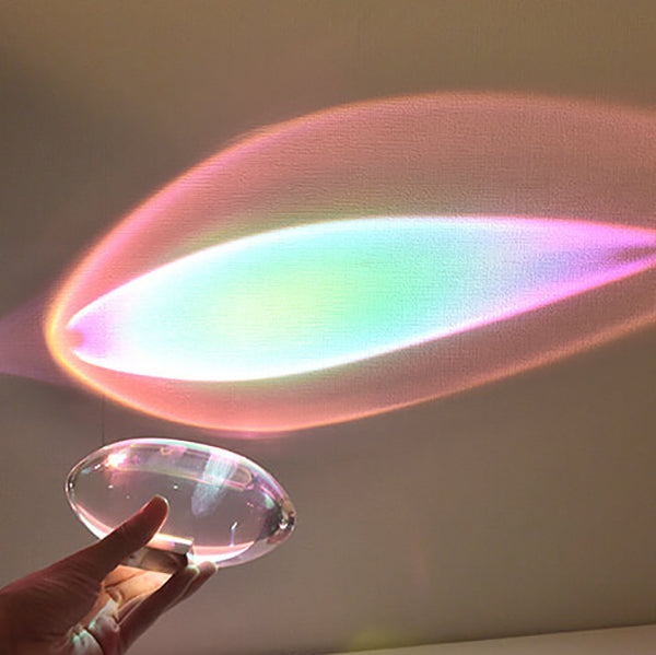 Crystal Projection Table Lamp with Remote Control
