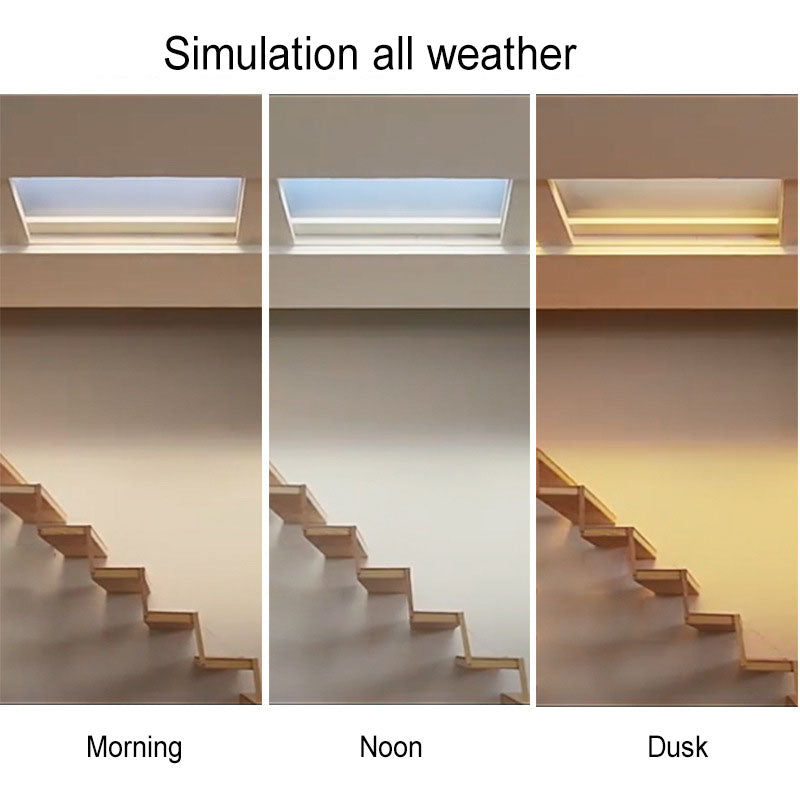 Smart LED Sky Ceiling Light for Simulated Daylight in Modern Rooms
