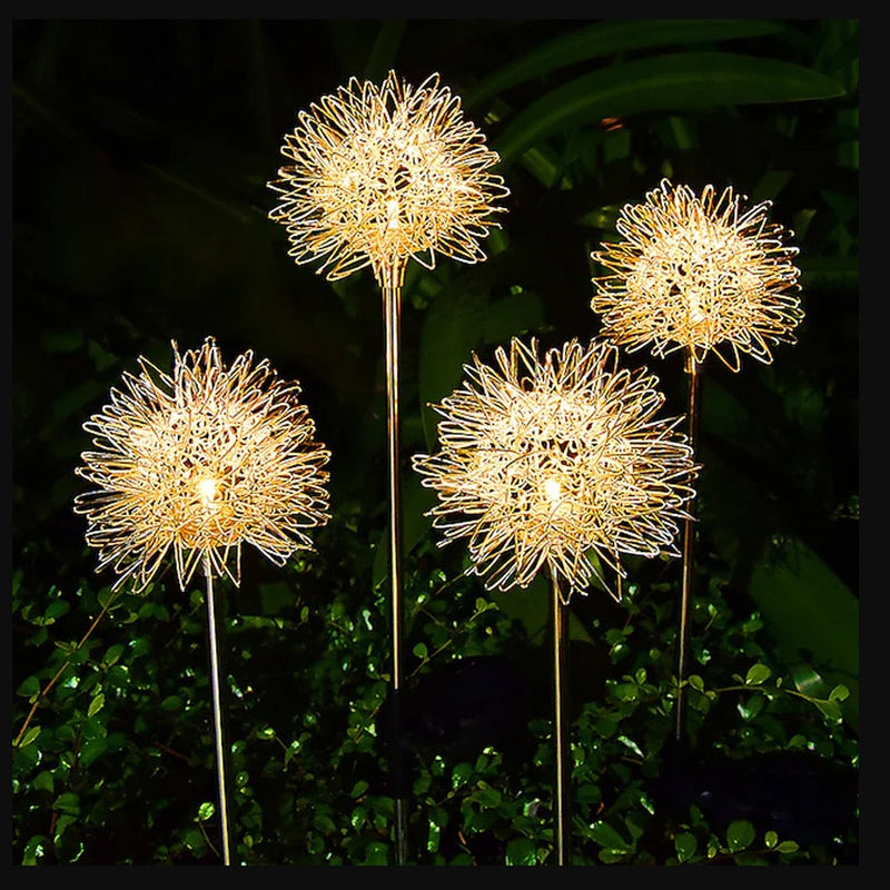Solar Dandelion Garden Lights – Set of 2