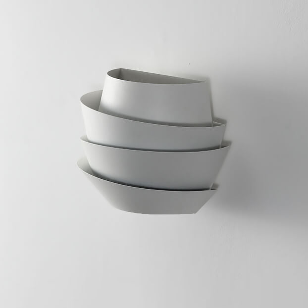 Scandinavian Wall Lamp with Double Light Points made of Iron