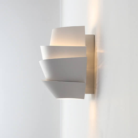Scandinavian Wall Lamp with Double Light Points made of Iron