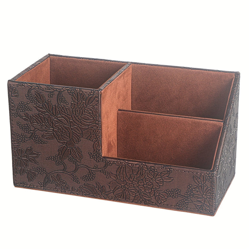 ClassicDesk PU Organizer – Luxe Solution for a Tidy Desk