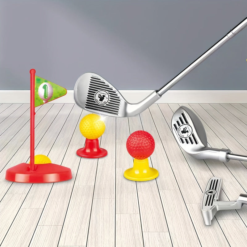 Kids Golf Set for Children - Adjustable Clubs and Goals for Endless Playtime Fun