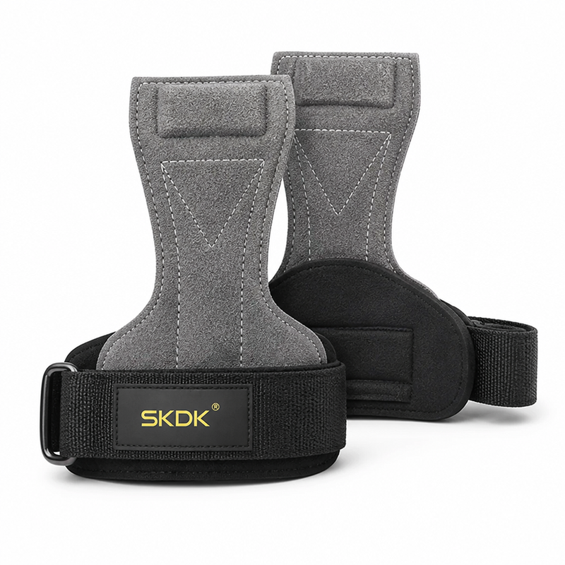 Padded Cowhide Weightlifting Gloves
