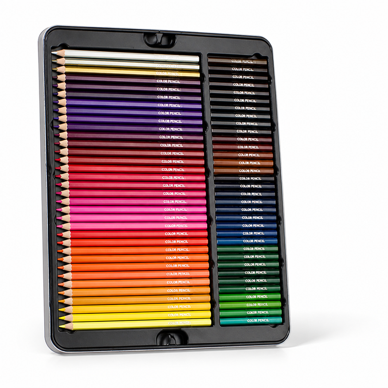 48-Piece Professional Coloured Pencil Set