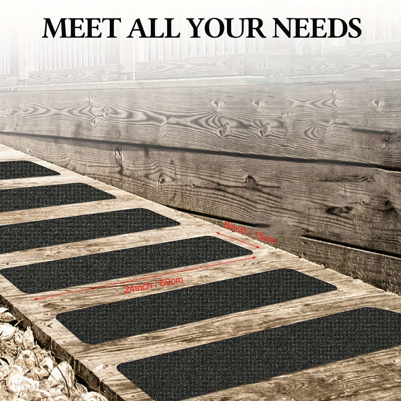Rubber Anti-Slip Tread Strips – Extra Grip for Stairs and Driveways