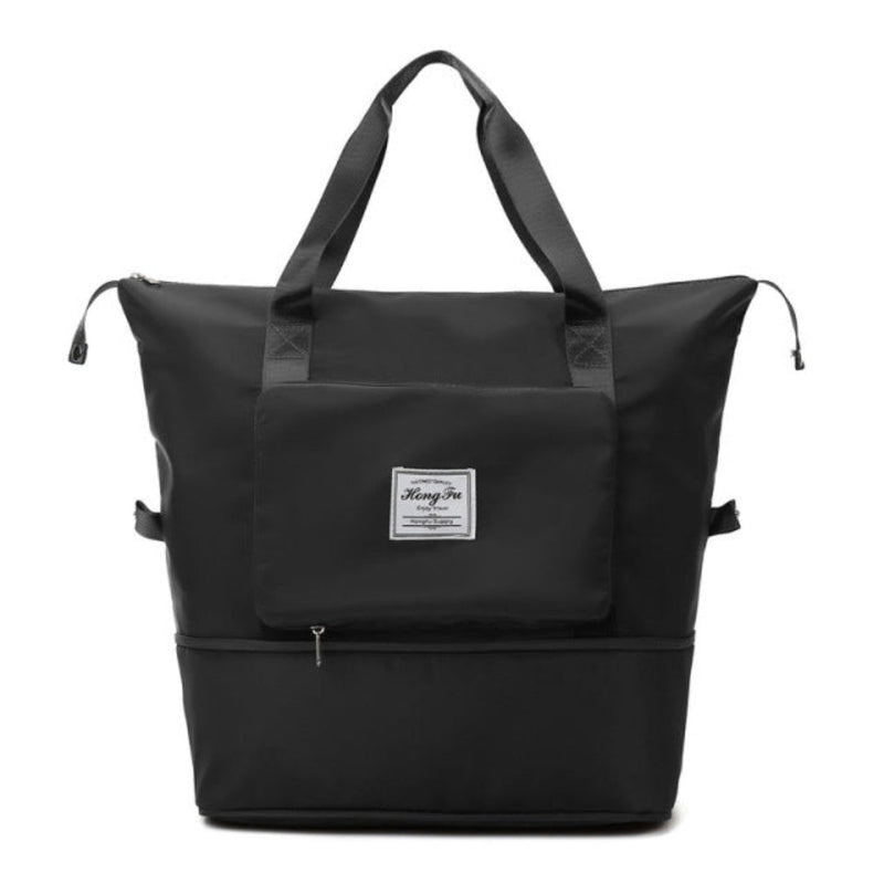 Foldable Lightweight Nylon Travel Bag with Shoulder Straps