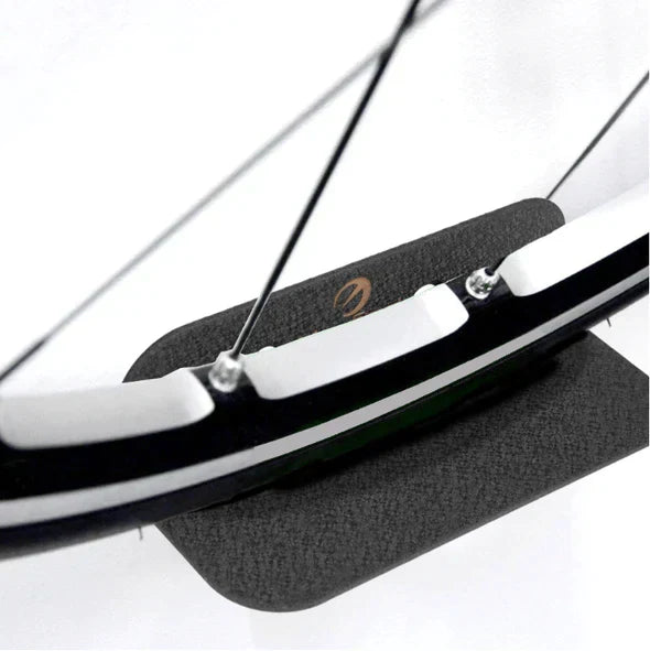 Wall-Mounted Bicycle Storage Rack with Pedal Hook for Space-Saving Storage