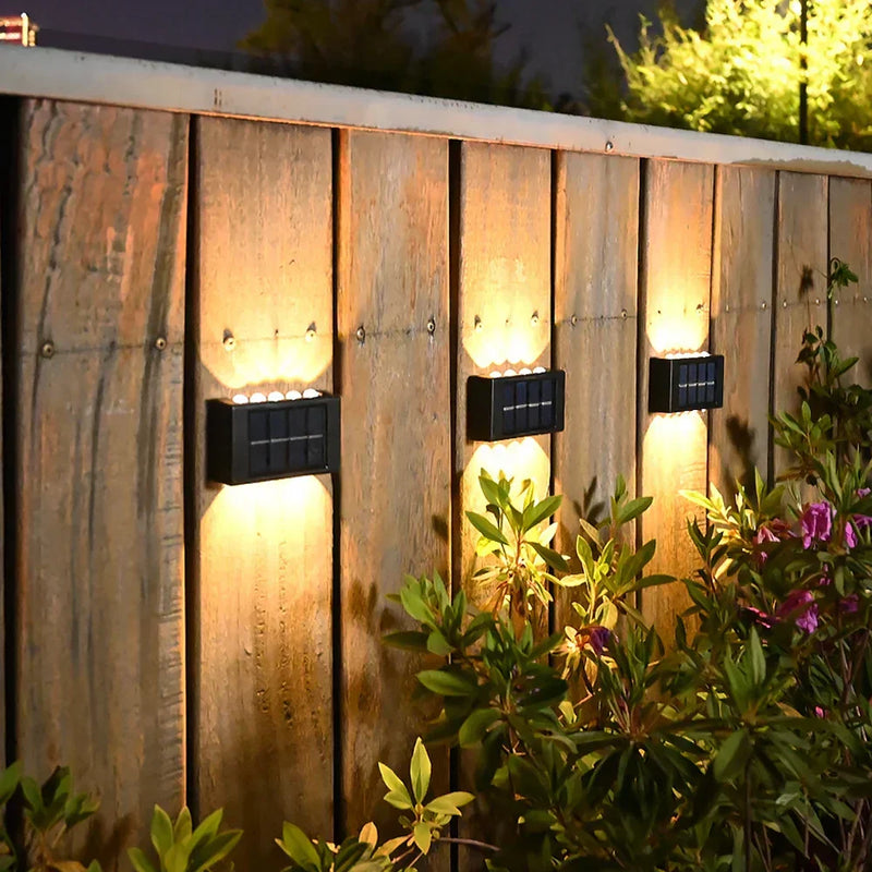 Solar Motion Sensor Up & Down Wall Light