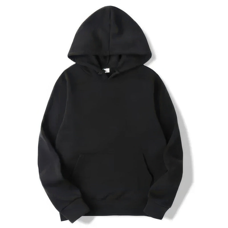 Comfortable Unisex Hoodie with Warm Lining and Relaxed Fit