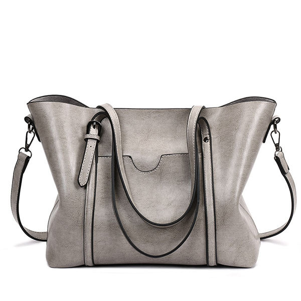 High-Capacity Shoulder & Crossbody Bag with Multiple Compartments