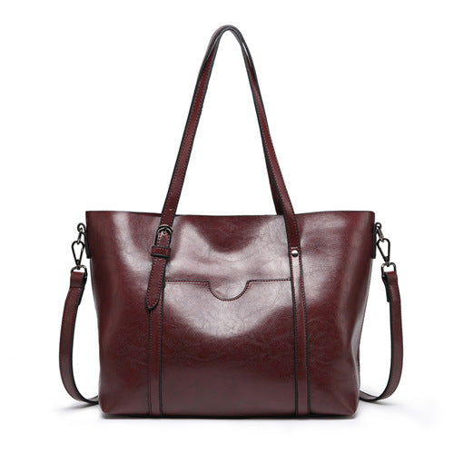 High-Capacity Shoulder & Crossbody Bag with Multiple Compartments