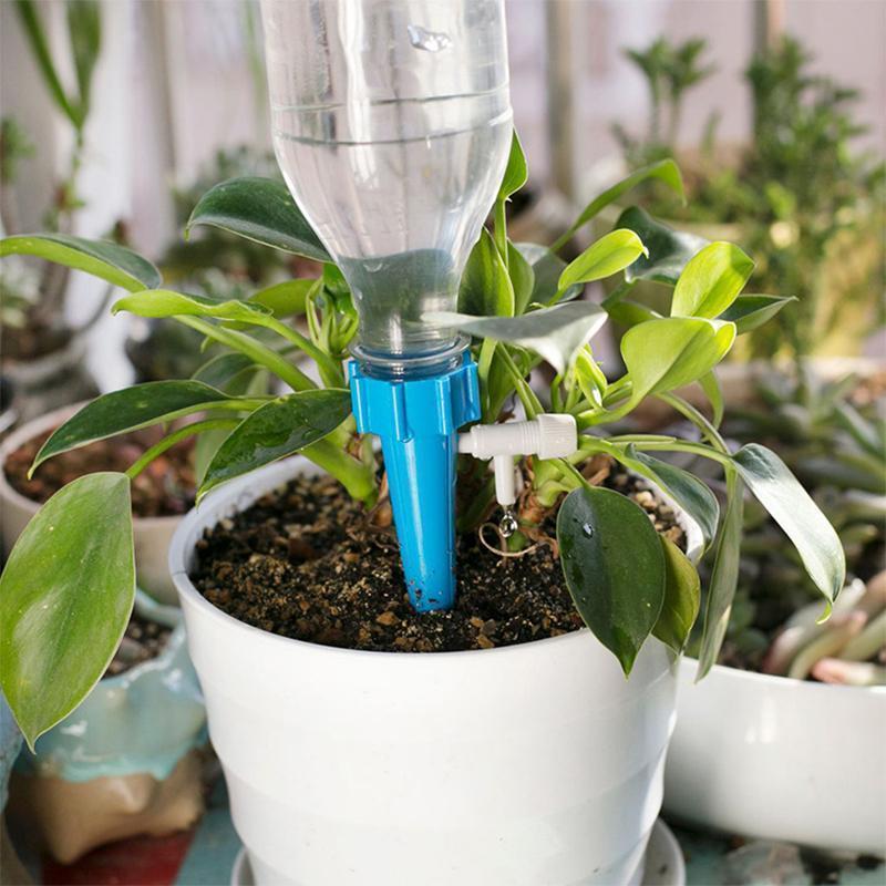 Automatic Plant Watering Spikes with Adjustable Drip Control