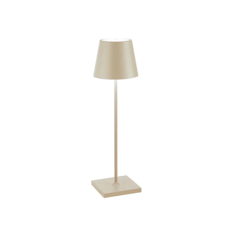 Cordless LED Table Lamp with Touch Dimming for Indoor and Outdoor Use
