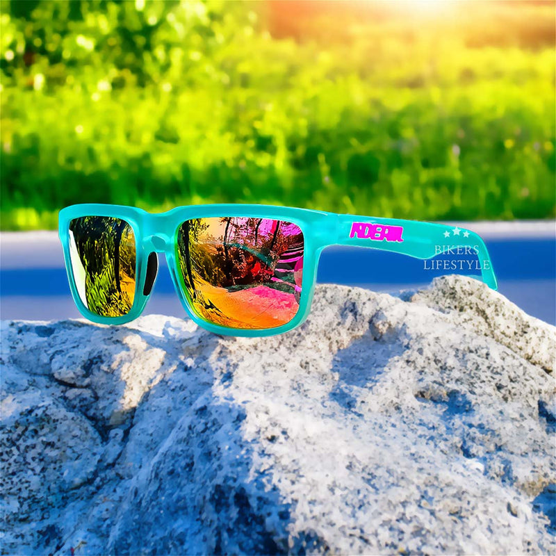 Polarised Square Sunglasses with UV400 Protection