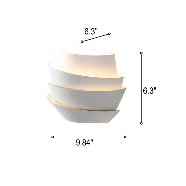 Scandinavian Wall Lamp with Double Light Points made of Iron