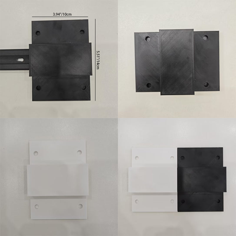 Track Lighting Rails and Connectors for LED Spotlights