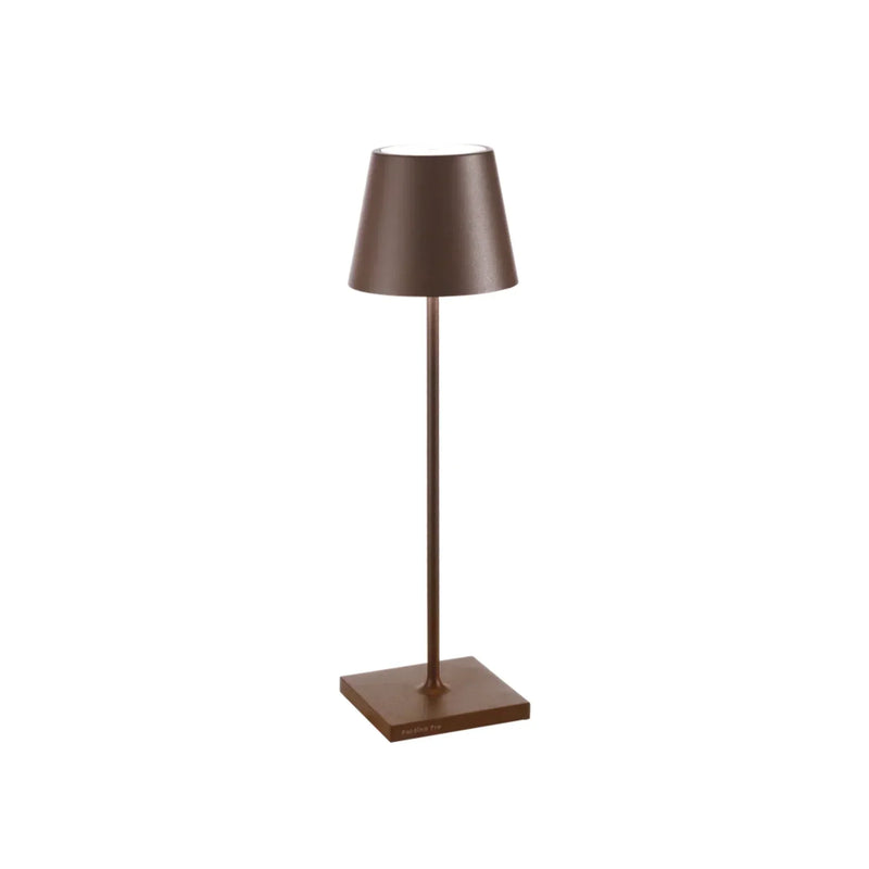 Cordless LED Table Lamp with Touch Dimming for Indoor and Outdoor Use