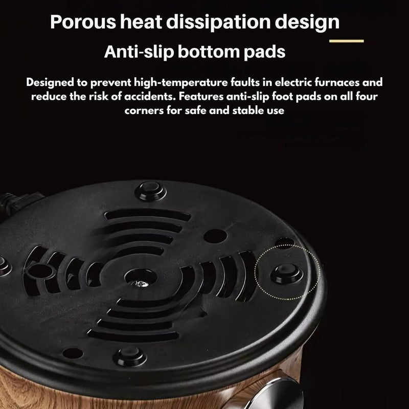 Mini Electric Hot Plate with Temperature Control for Compact Use