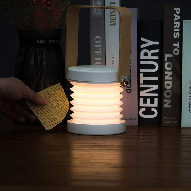 Foldable Rechargeable LED Table Lamp with Adjustable Brightness