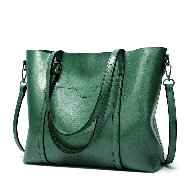 High-Capacity Shoulder & Crossbody Bag with Multiple Compartments