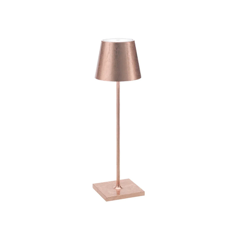 Cordless LED Table Lamp with Touch Dimming for Indoor and Outdoor Use