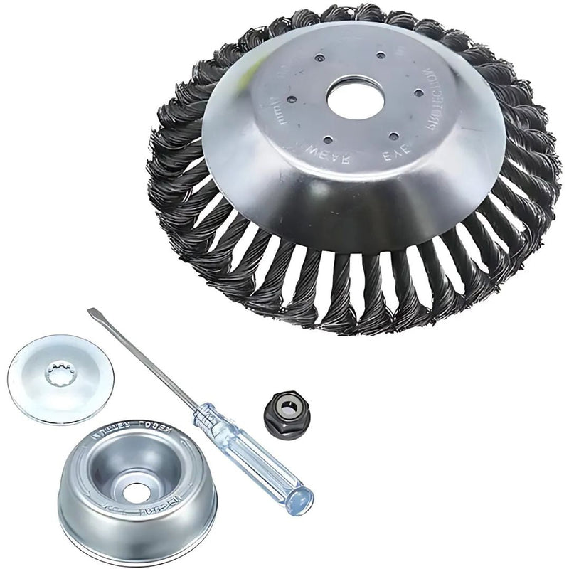 Weed Brush for Brush Cutter for Removing Stubborn Weeds