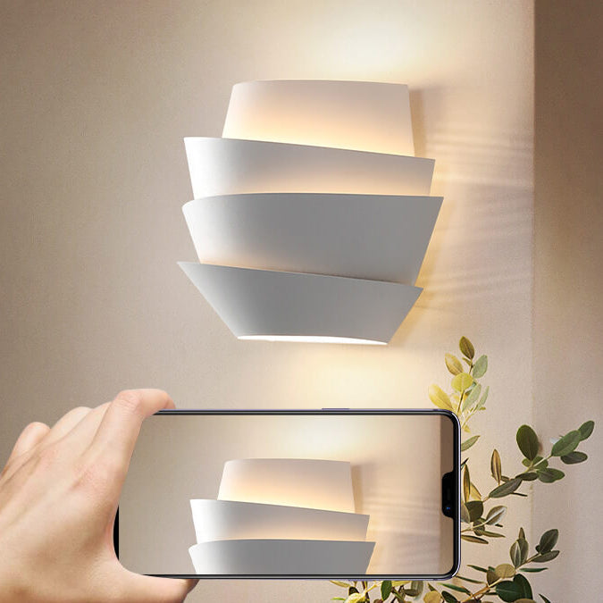 Scandinavian Wall Lamp with Double Light Points made of Iron