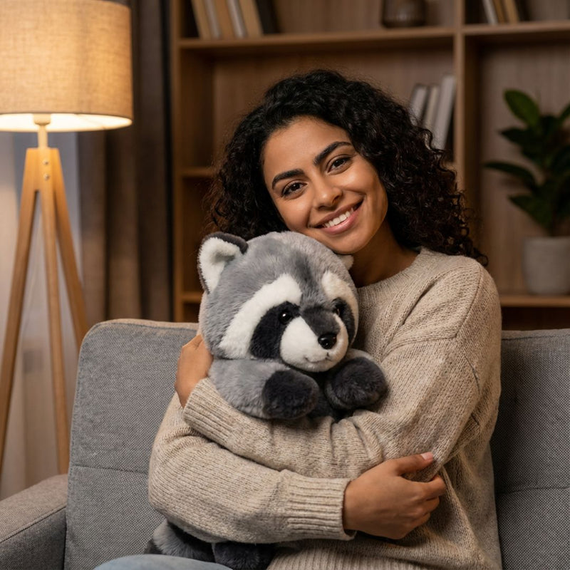 Soft Animal Cuddle Toy with Long Shape for Comfort and Relaxation