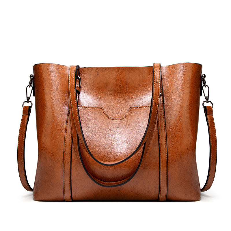 High-Capacity Shoulder & Crossbody Bag with Multiple Compartments