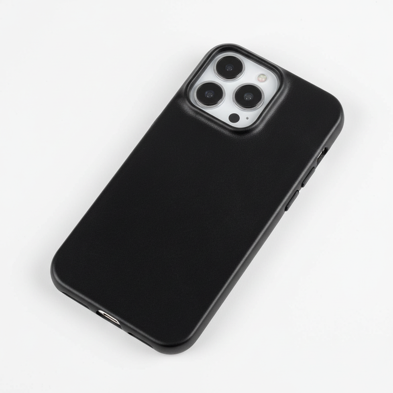 Leather Phone Case for iPhone with Shock-Absorbing Protection
