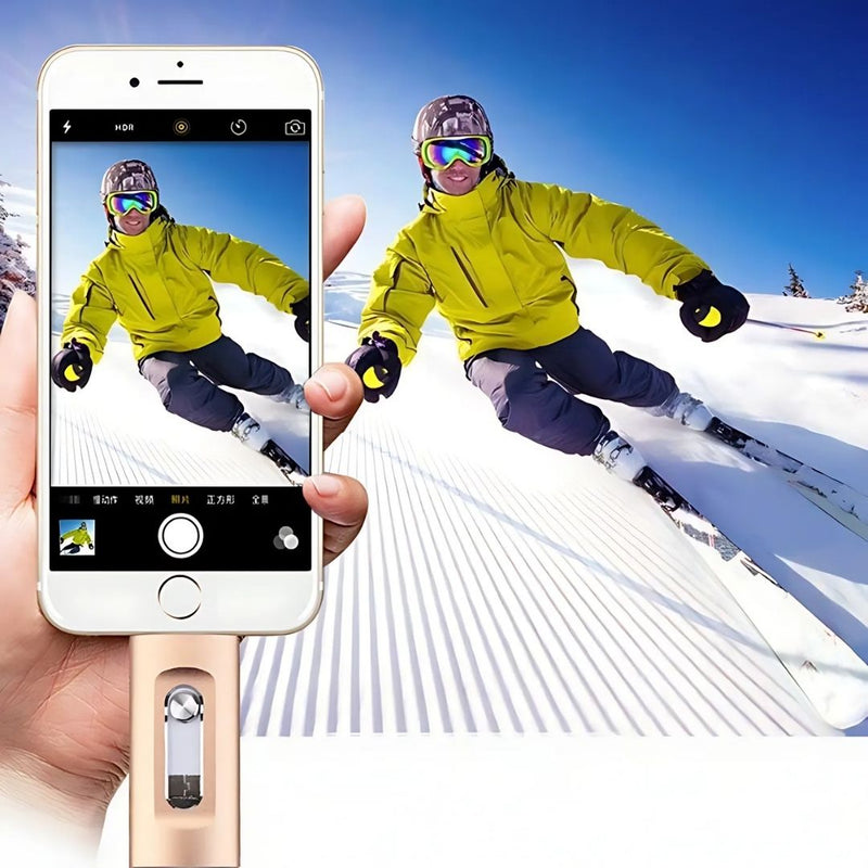 3 in 1 USB Stick with Fast Transfer and Wide Compatibility
