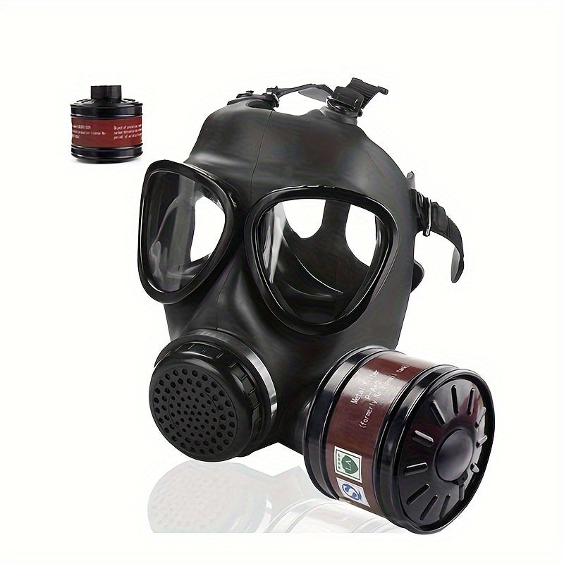 Tactical Full Face Gas Mask - Ultimate Protection Against Chemical Hazards
