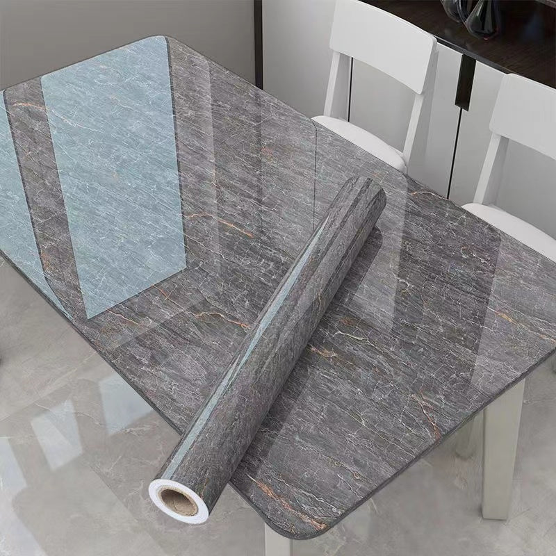 Self-Adhesive Marble Effect Vinyl Wallpaper for Kitchen and Bathroom