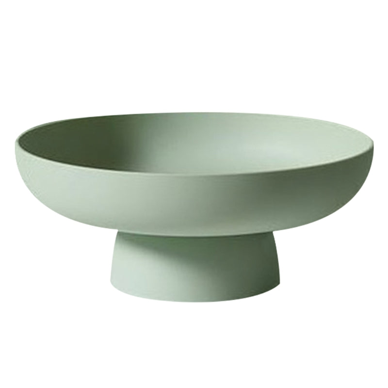 Modern Oval Fruit Bowl with Drainage – Minimalist and Functional Design