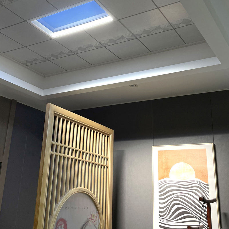 Smart LED Sky Ceiling Light for Simulated Daylight in Modern Rooms