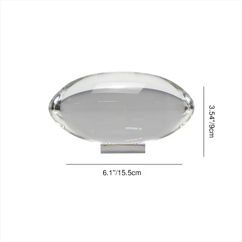 Crystal Projection Table Lamp with Remote Control