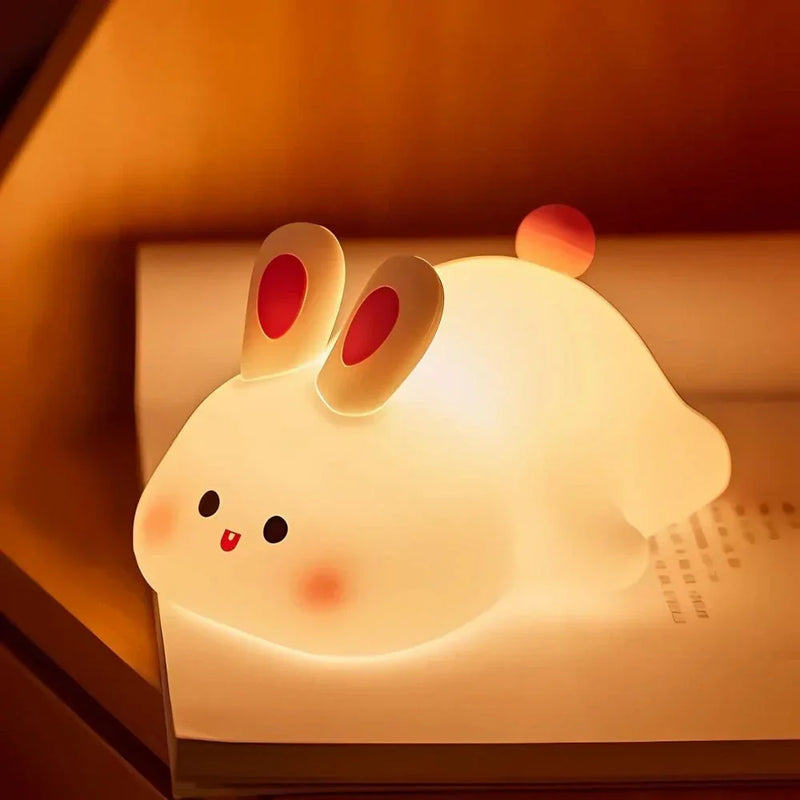 Rechargeable Animal LED Night Light with Tap Control