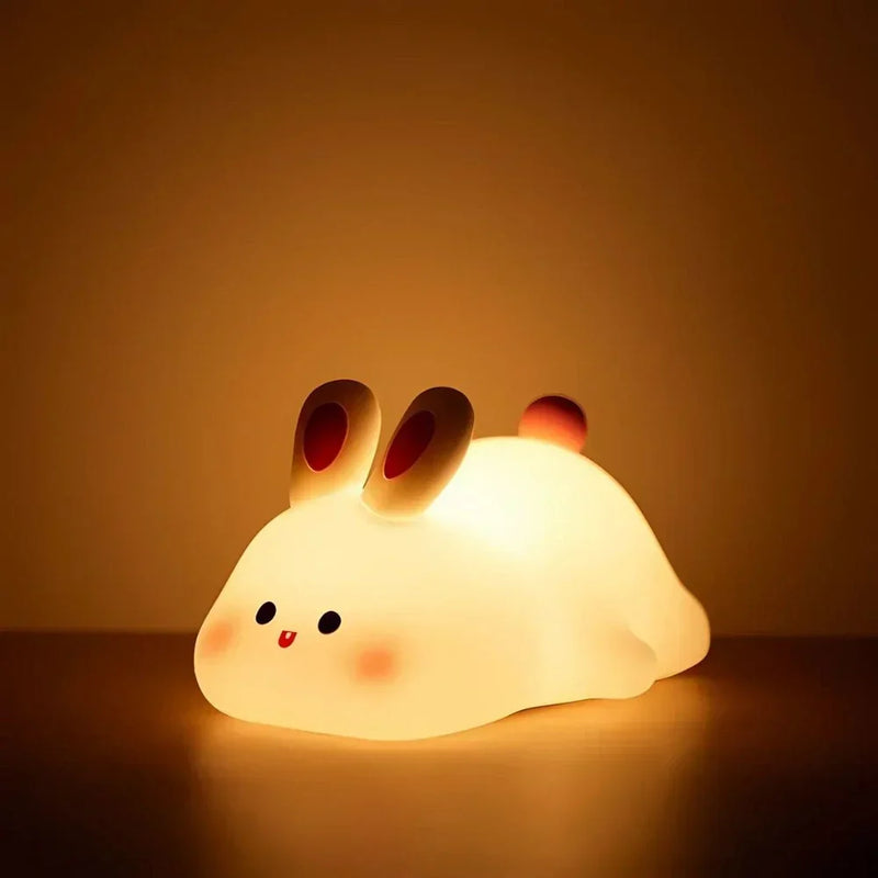 Rechargeable Animal LED Night Light with Tap Control