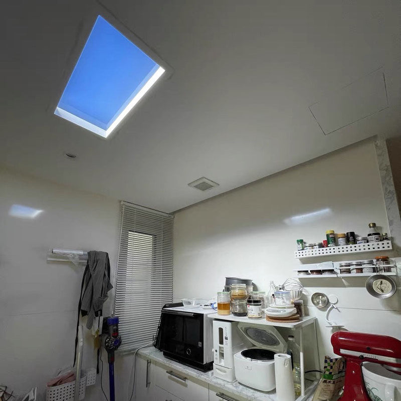Smart LED Sky Ceiling Light for Simulated Daylight in Modern Rooms