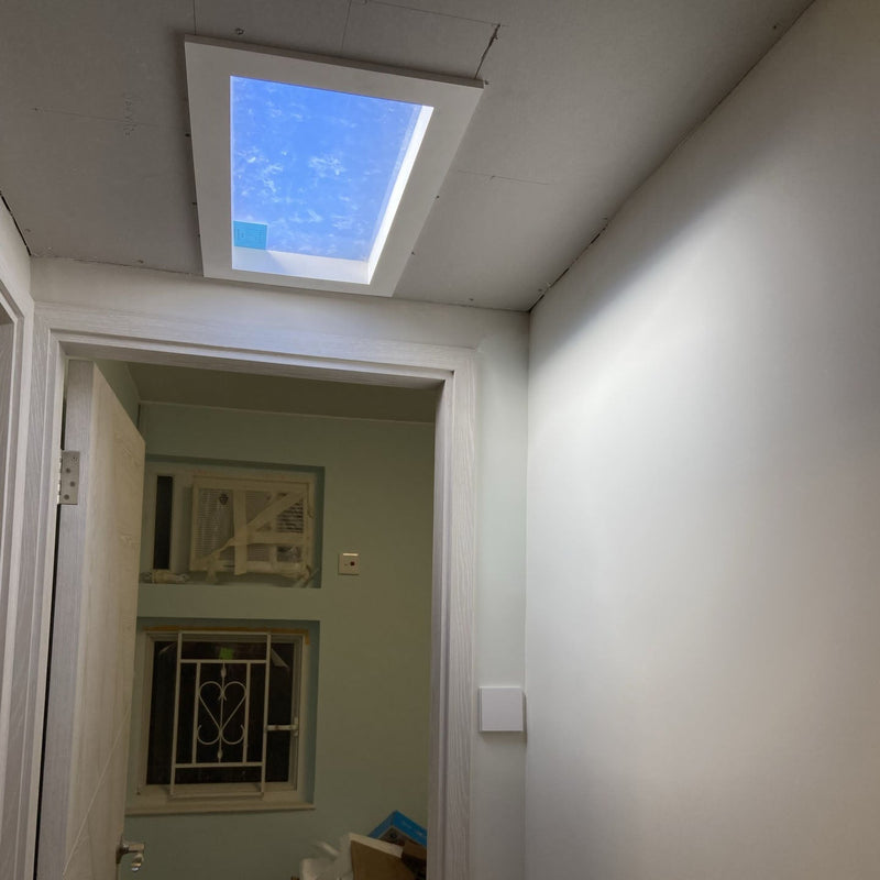 Smart LED Sky Ceiling Light for Simulated Daylight in Modern Rooms